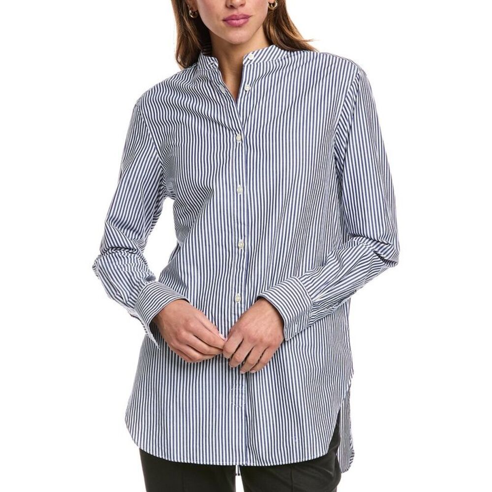 Officine Générale Womens Officine Generale Amelia Poplin Shirt, Beige